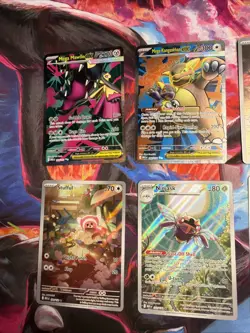 Lot Of 8 Mega Evolution Pokemon Cards Full Art And More All Pack Fresh Near Mint - Image 2