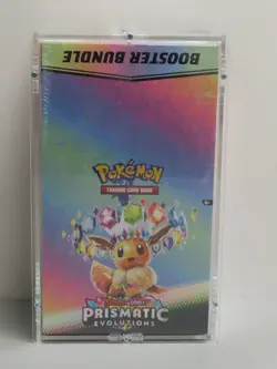 2025 Pokemon Prismatic Evolutions Factory Sealed Booster Bundle Display Box - Image 1