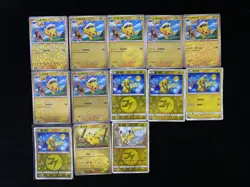 2023 Pokemon TCG S-Chinese Poke Ball CBB1C 07 04/09 044/151 Pikachu Lot*13 YOU - Image 1