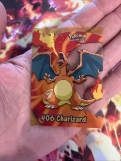 Topps Pokemon 2000 Charizard #06 PC3 TV Animation Edition Fire - Image 1