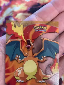 Topps Pokemon 2000 Charizard #06 PC3 TV Animation Edition Fire - Image 2