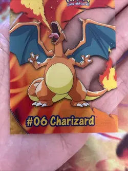 Topps Pokemon 2000 Charizard #06 PC3 TV Animation Edition Fire - Image 3