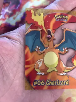 Topps Pokemon 2000 Charizard #06 PC3 TV Animation Edition Fire - Image 5