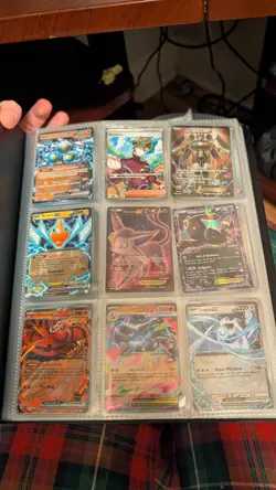 Pokemon Binder Collection Hit Lot Of Bangers W/ Prismatic Evolutions Phantasmal - Image 2