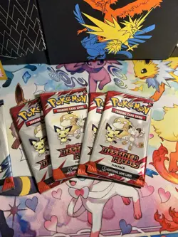 Pokemon S&V Destined Rivals & Journey Together Fun Packs Factory Sealed Lot of 7 - Image 2