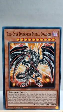 Red-Eyes Darkness Metal Dragon 1st Edition [LP] - Yu-Gi-Oh! SDAZ [Common] - Image 1