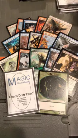 **Magic the Gathering Custom Chaos Draft Repacks** Guaranteed Rare, 15 cards ea. - Image 3