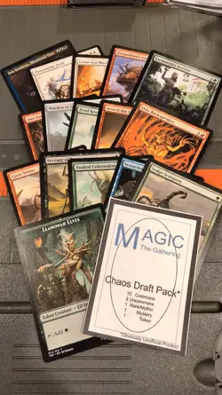 **Magic the Gathering Custom Chaos Draft Repacks** Guaranteed Rare, 15 cards ea. - Image 4