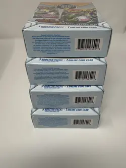 ??Lot of 4 Pokemon TCG Mystery Power Boxes 2022 - 3 Packs each box + 1 code card 728192536908 - Image 5