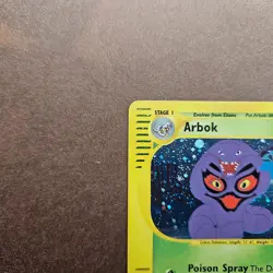 Arbok 3/165 Pokemon Expedition Base Set Holo Rare Card - LP - Image 2