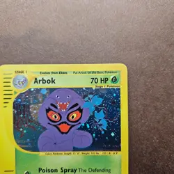 Arbok 3/165 Pokemon Expedition Base Set Holo Rare Card - LP - Image 3