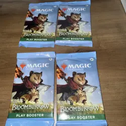 Bloomburrow - (4) Play Booster Packs English Factory Sealed 14 cards in each - Image 3