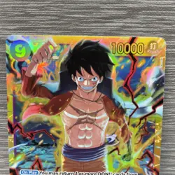 Monkey.D.Luffy OP09-119 SEC - One Piece TCG - English Card Near-Mint Secret Rare - Image 2
