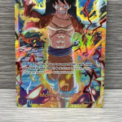 Monkey.D.Luffy OP09-119 SEC - One Piece TCG - English Card Near-Mint Secret Rare - Image 3