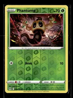 Pokemon Phantump 016/196 Lost Origin Reverse Holo Common 2 Card Lot - Image 1