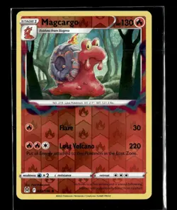 Pokemon Magcargo 022/196 Lost Origin Reverse Holo Rare 2 Card Lot - Image 1