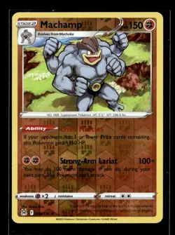 Pokemon Machamp 088/196 Lost Origin Reverse Holo Rare 4 Card Lot - Image 1