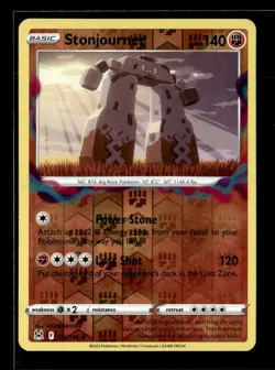 Pokemon Stonjourner 111/196 Lost Origin Reverse Holo Rare 2 Card Lot - Image 1