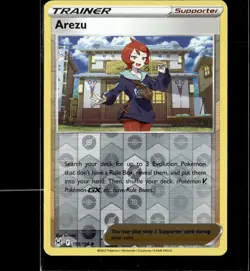 Pokemon Arezu 153/196 Lost Origin Reverse Holo Uncommon 2 Card Lot - Image 1