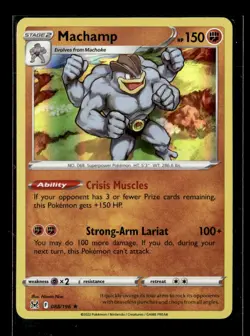 Pokemon Machamp 088/196 Lost Origin Holo Rare 3 Card Lot - Image 1