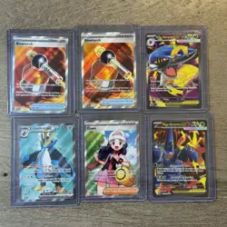 Full Art Illustration Card Lot Rare 2025 Phantasmal Flames Pokemon Dawn Empoleon - Image 1