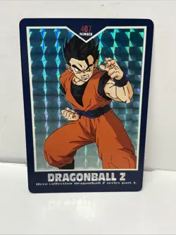 Dragonball Z Gohan #407 Prism Foil Hero Collection Card Series 4 LP - Image 1