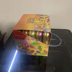 Pokemon 151 TCG Display EMPTY Mini Tins W/ Coin And Art Card - Image 4