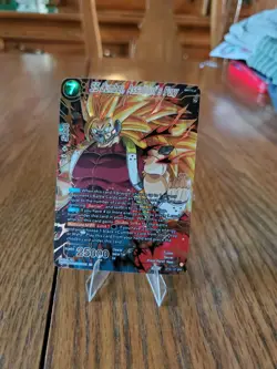 SS Cumber Assailant’s Fury Dragon Ball Super Critical Blow BT22-127 TCG Card SPR - Image 1