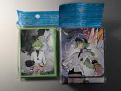 Pokemon Center Japan Card Sleeves & Deck Box Case Reshiram Zekrom N New - Image 1