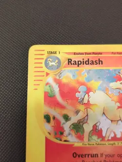 Pokemon Expedition Rapidash Holo Rare Card 26/165 LP+ Vintage - Image 2