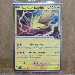 POKEMON - Team Rocket's Zapdos Destined Rival EB Games Exclusive Promo Card ×2 - Image 4