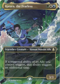 Katara, the Fearless (Borderless) R Avatar: The Last Airbender 305 NM MTG - Image 1