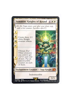 Summon: Knights of Round 0036 Mythic Non-Foil FIN FFVII MTG FINAL FANTASY NM/M - Image 1