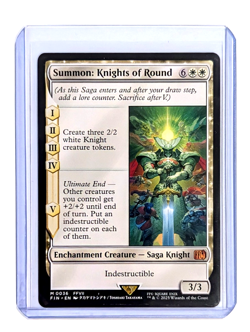 Summon: Knights of Round 0036 Mythic Non-Foil FIN FFVII MTG FINAL FANTASY NM/M - Image 3