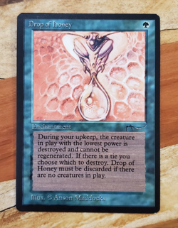 MTG Drop of Honey Arabian Nights in MP Condition - Image 1