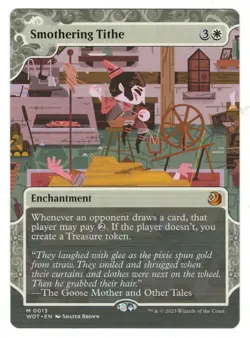 MTG Smothering Tithe Wilds of Eldraine Enchanting Tales Magic The Gathering 2023 - Image 1