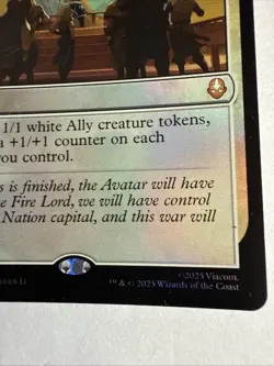United Front MTG Avatar: The Last Airbender 39 M NM FOIL - Image 4