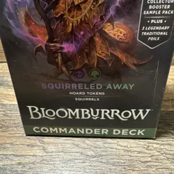 Bloomburrow Commander Deck - SQUIRRELED AWAY MTG Brand New Sealed - Image 3