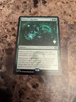 Nature's Rhythm - MTG - Tarkir: Dragonstorm - Regular Promo - NM - Image 1
