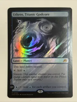 MTG - Uthros, Titanic Godcore Edge of Eternities Regular Foil - LP - Image 1