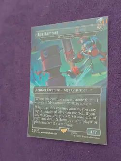 MTG Egg Hammer #2097 Rainbow Foil Rare Secret Lair Drop Series (SLD) - Image 2