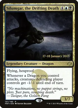 Silumgar, the Drifting Death (Prerelease) [Fate Reforged Promos] Magic MTG - Image 1