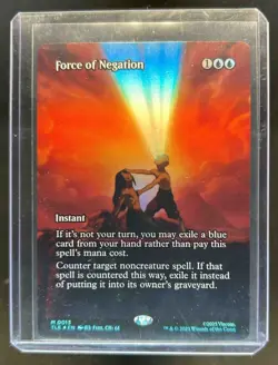 2025 Magic The Gathering MTG Force Of Negation Avatar Last Airbender Foil #13 - Image 1