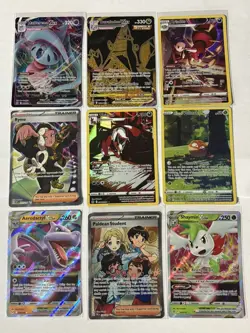 Pokemon Lot Of 9 (RARE - EX - VMAX - V - VSTAR) NM #7 - Image 1