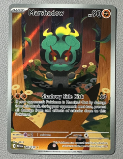 Pokemon Mega Evolutions Marshadow 146/132 Illustration rare IR *DINGED* - Image 1