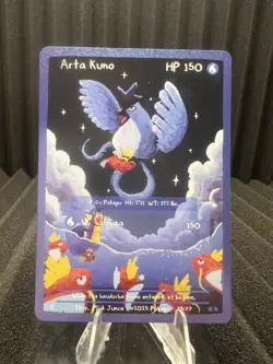 Articuno (Arta Kuno) 79/77 - Set Hit Holo - PokePu V2 Fan Art - Pokemon - Image 1