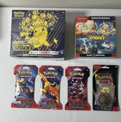Pokemon TCG Variety Lot of 6 Items as Pictures - All Brand New Factory Sealed! - Image 1