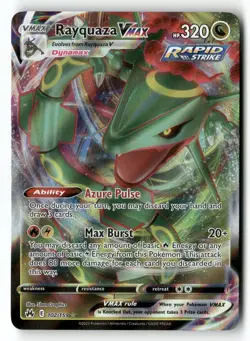 Rayquaza VMAX (102) 102/159 Crown Zenith Pokemon TCG NM - Image 1