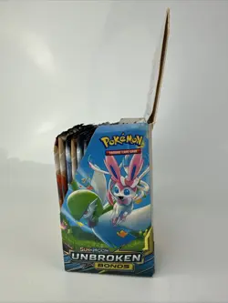 Pokemon Sun&Moon UNBROKEN BONDS Open Display Box 35 Sealed Packs 2019 Free Ship - Image 2