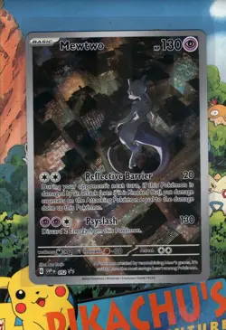 Pokemon TCG 151 UPC Promo Mewtwo SVP052 Illustration Rare NM/M - Image 1